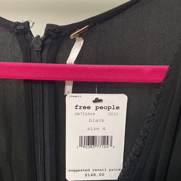 Free People black jumpsuit! NWT - Picture 3 of 4